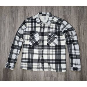 Oakwood Mountain XL Sherpa lined Fleece Shacket Plaid